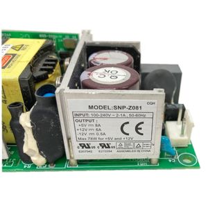 SNP-Z081 Industrial Equipment Medical Power Supply 5V8A 12V6A-12V0.5A 100% Testat snabbt fartyg