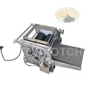 Multifunctional Corn Tortilla Roller Pancake Machine Electric Commercial Automatic Chapati Wrapper Flour Maker