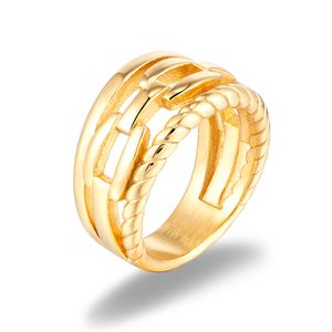 Eternal Love Ring Men Rings Classic Jewelry Women Stainless Steel 18k Gold Plated 18k White Gold Plated Promise Ring Accessories With Jewelry Pouches Wholesale