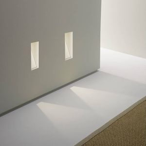 Lampade da parete Luci per scale a LED con sensore di movimento Interni 3W Luce moderna e minimalista Senza bordi Smart Corner Step Scale Luci del corridoio