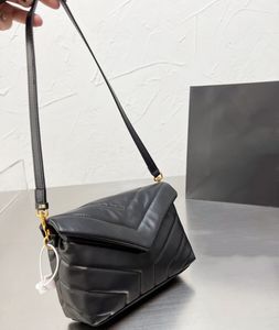 5A Kvalitet Kvinnor Loulou Messenger Bags Designer LE5A7 Läder Glänsande handväskor Totes Fashion Denim Puffer Tote Bag Fashion 2022