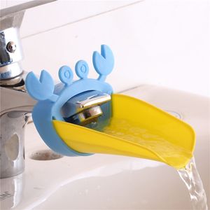 Silicone Baby Bath Toys Kids Faucet Extender Children Lavagem da mão Extender Banheiro Pia de borracha Alcance Torneira 220531