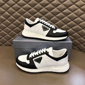 Top Luksusowe marki Prax 1 Sneakers Buty męskie sportowe sportowe sportowe skórzane skórzane spacerowe gumowe tkanina zniżki UE38-46