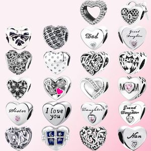 925 Sterling Silver Classic Daughter's Love Strike av Love Enalj CZ Brilliant Bow Charm Bead