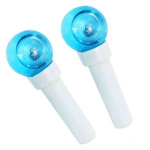 Facial Massager Device Ice Globes Face Beauty Hockey Energy Crystal Ball Cooling Massage Tools Neck220429