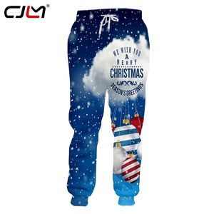 Man Cloud Bell Sweatpants 3D Printed Mens Large Size Leisure Trousers Funny Christmas Pants Suppliers 220623