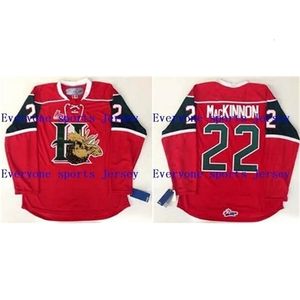 Chen37 C26 Nik1 2016 Новый #22 Nathan Mackinnon Halifax Mooseheads Jersey Chl Men Custom Blank Hockey Jersey или пользовательский игрок для любых имен