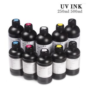 Kits de recarga de tinta 250ml 500ml UV para R1390 R2000 R1900 T50 L805 L800 L1800 DX4 DX5 DX6 DX7 TX800 XP600 PRESTTHEAD KITSING HARD UVink ROGE22