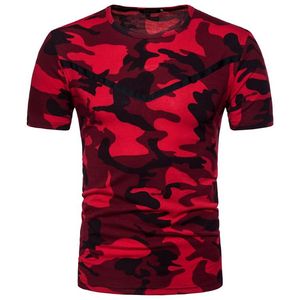 Herr t-shirts mode 2022 sommar kamouflage o-hals djungel armé militär strid avslappnad joggar tshirts män tees camisetas hombremen's