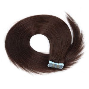 Taśma w ludzkich przedłużenia włosów skóra wątku do włosów rozszerzenie włosów 150 g/60 sztuki Brazylijskie włosy hablonde podwójne strony klej tanią bezpłatną wysyłkę