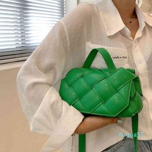 Advanced Handbags Designer Exquisite Bag Sense Woven Women's Pillow Leather Messenger Design