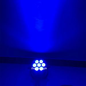 50 adet grup Yüksek Parlak Sahne Disko Işık Yıkama Lyre LED x18 W in1 RGBWA UV Yıkama Par Can Su Geçirmez DMX