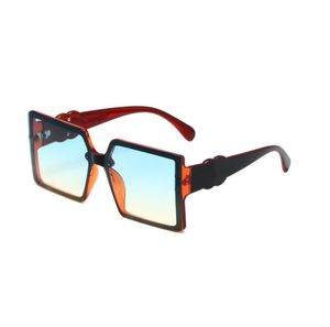 SOMMER Männer Radfahren Sonnenbrillen Sport Outdoor Männer und Frauen GROSSER Rahmen quadratische Reisesonnenbrille Mode Fisch rosa fahren Strand Brillen Schutzbrille 7 Farben