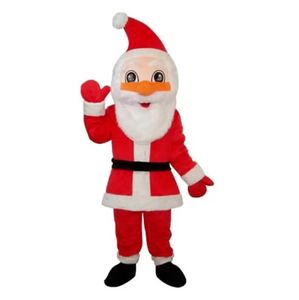 Halloween Santa Claus Mascot Kostym Toppkvalitet Animal Tema Karaktär Karneval Vuxen Storlek Fursuit Julfödelsedagsfestklänning