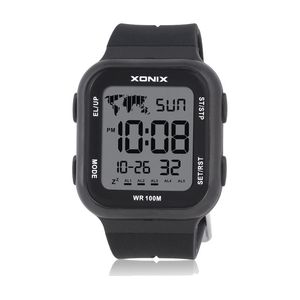 Wristwatches XONIX Men Women Dual Time Sports Watch Multifunction Digital 5 Groups Of Alarms Waterproof 100m Swimming Diving Wristwatch