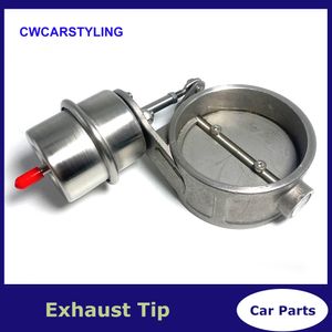 New 2'' 2.5'' 3'' Stainless Steel Exhaust Control Valve Cutout Set Vacuum Actuator CLOSED Style Pipe Pressure About 2psi 5.5psi