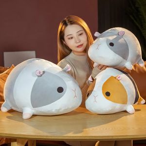 40cm 50cm Kawaii Lifeelike Gunea Pig Plush Toy MouseRatsぬいぐるみ動物のおもちゃのクリスマスギフト子供LA441