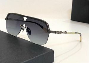 Designer novo Moda Retro Desing Sunglasses Spinner-A Rimless Pilot Frames Avant-Garde e generosos estilo de alta qualidade UV400 lente Eyewear 0vwm