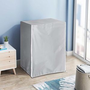 Other Home Textile Washing Machine Cover Waterproof Oxford Laundry Dryer Sun Shade Silver Coating Protective Dust Covers S/M/L/XL