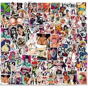 New Waterproof 10/30/50/100PCS Anime Hentai Tease Vulgar Sexy Beauty Girls Stickers Motorcycle Laptop Phone Skateboard Decal Sticker Car sticker