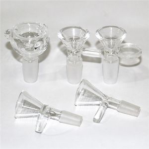 Shisha Wig Wag Glasschüssel mit Griff, bunt, 10 mm, 14 mm, Bongschalen, Tabakschüssel, Stück, Rauchzubehör für Glasbecher-Bongs