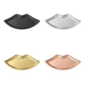 Smoking Colorful Steel Dry Herb Tabacco Operation Panel Preroll Rolling Cigarette Plate Vassoio Innovativo Lip Beard Shape Filling Mouth Grinder Holder DHL