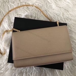 5A Womens Shoulder Bags Kate Chain Envelope Magnetic Buckle Ladies Flap Square Bag Crossbody Fashion Handbags 24cm Y08