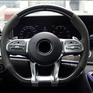 Steering Wheel Covers Car Low Cover Plate Styling For W117 W205 W213 W218 W222 X253 CLA CLS GLA GLC GLESteering CoversSteering