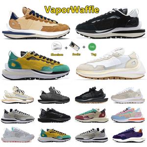 Chaussures Vaporwaffle Mens Correndo Sapatos Preto Branco LDV Waffle Undercover x Daybreak Bright Citron Mulheres Homens Sports Treingers Sneakers