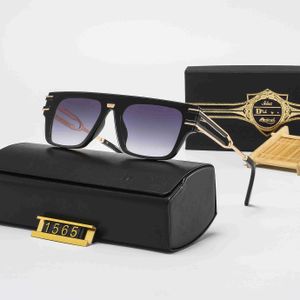Hög 1565 Kvalitet Män kvinnor Dita solglasögon Polariserade linspilot mode solglasögon för varumärkesdesigner vintage sport solglasögon med fall och låda
