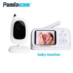 Wholesale two screen monitor for sale - Group buy Video Baby Monitor with Camera inch LCD Screen with Camera Night Vision Two Way Talk Temperature Monitor Lullabies W220318