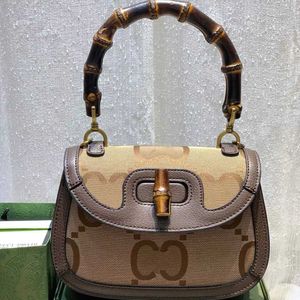 Najwyższej jakości luksusowy projektant portfela gorąca torba krzyżowa ciało ramię torebka bambus moda dama torebka zakupowa