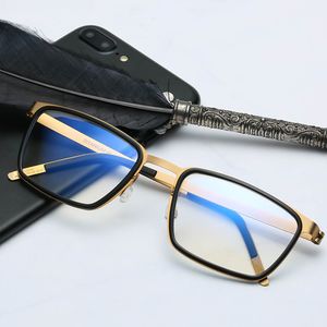 sunglasses Designers Reading Glasses Titanium Plank Computer Fashion Gold Frame Optica Rectangular Prescription Eyeglass Frames