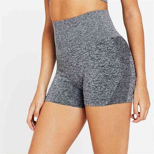 New Seamless Tight Hip Lift Yoga Fitness Shorts Boxer High Waist Exercise Leggings Gym PushUps Peach Hips Run sport J220706