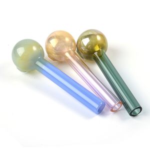 Heady Glass Oljebrännare Rökpipor Oljebrännare Bubbler Portable Mini Pyrex Tobacco Tools Tubes Dry Herb Wax Tillbehör Kit