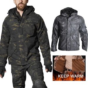 Abbigliamento militare Giacche tattiche Uomo Airfoft Giacca a vento impermeabile Giacca da caccia Cappotto con cappuccio Giacche da trekking all'aperto 220516