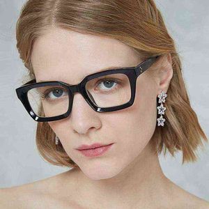 Occhiali da sole Occhiali da miopia di nuova moda occhiali da presbite occhiali da vista da donna anti luce blu montatura per occhiali lenti piatte