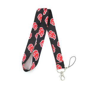 Clouds 90s cartoon funny vintage Neck Strap Lanyards ID badge card holder keychain Mobile Phone Strap Gift AA220318