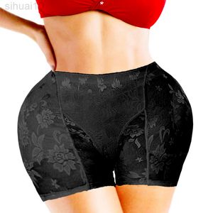 Sexig stor röv Hip Enhancer XS Booty Padded Panty Women Dress Underwear Slim Body Shaper Butt Lifter Control Trosor Midjetränare L220802
