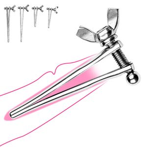 Adjustable Urethral Catheter Sounding Rod 5/6mm Hollow Stainless Penis Plug sexy Toys Male Masturbator In The Urethra Dilator