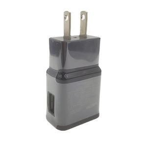 クイックチャージャー高品質USBの壁の充電器レアル5V 2A ACトラベルホームアダプタUS EUプラグ用サムスンS8 S10 Note 20