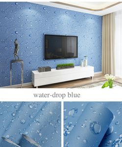 Wallpapers Pink Self Adhesive Wallpaper Living Room Kitchen Cabinet Furniture Stickers PVC Waterproof Bedroom Tv Wall Contact Paper