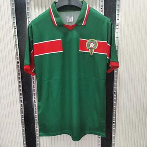 Maglie da calcio marocchino casa ospite maglie a maniche corte addestra