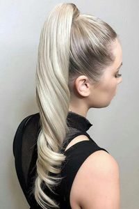 Prawdziwe włosy szary kucyk włosów-przedłużenie Highlihgt Siła Sairpiece Naturalna sól i pieprz Human Hair Ponytails Updo Chignon 100G-140G