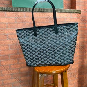 12A Upgrade Mirror Quality Artois Canvas Clutch Tote Bag Luxurys Designer Women Calfskin Leather Purse 32cm Medium Shopping Bags Handbags Black Shoulder Bags