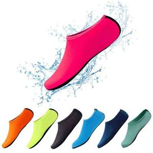 Mulheres Sport Sport Beach Swimming Socks Men Multi Prints Multi Prints Anti Slip Fitness Yoga Dance Swim Diving Sapatos subaquáticos Y220518