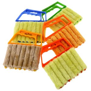 50pcs Przydatny do czyszczenia okien mikrofibry pędzel klimatyzator Cleaner z praniem weneckie szczotkę w ciemno