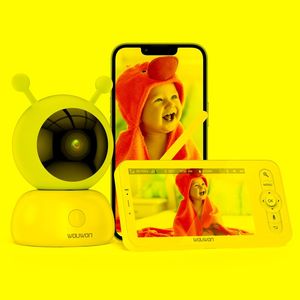 Kameralar Bebek Monitör Bebek Telefon Video Kamerası Bebe Dadı HD 5 inç LCD İki Yol