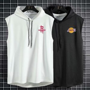 コンプレッションタイツジムタンクトップクイックドライノースリーブスポーツシャツメンフィットネス衣服夏のクールメンズランニングベスト220614