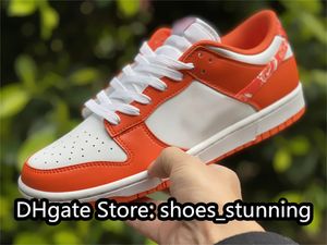 Wholesale essentials pack for sale - Group buy Top Quality Skateboard Shoes DNKS Low Essential Paisley Pack Orange Colorway Sports Trendy Style Size US4 InStock Doule Wraps